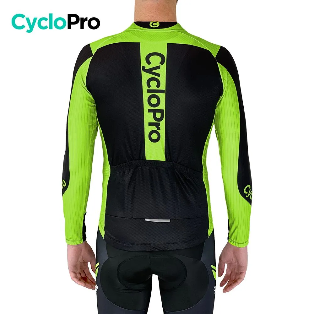 Tenue cycliste automne verte - Flash+