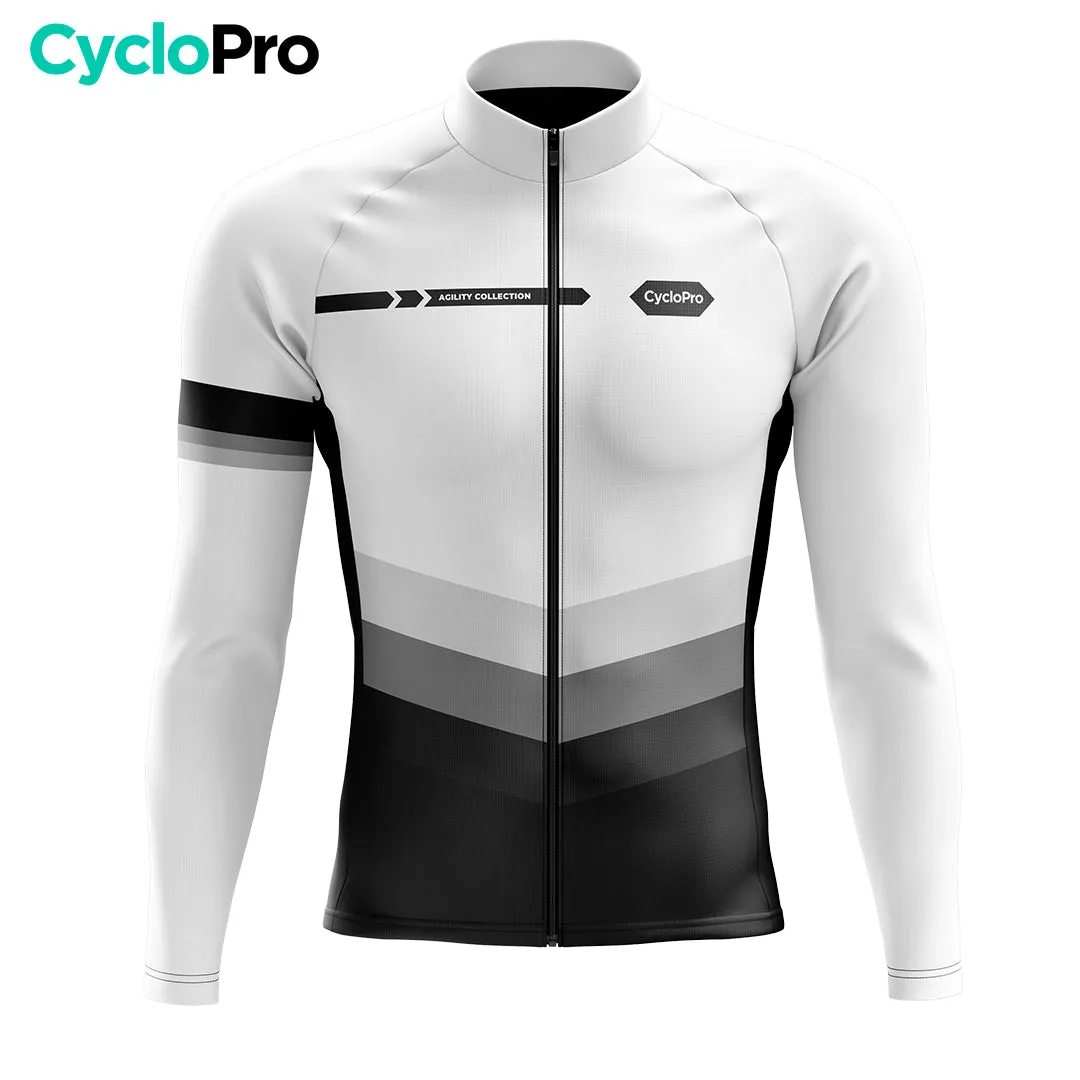 Tenue cycliste hiver Blanche - Agility