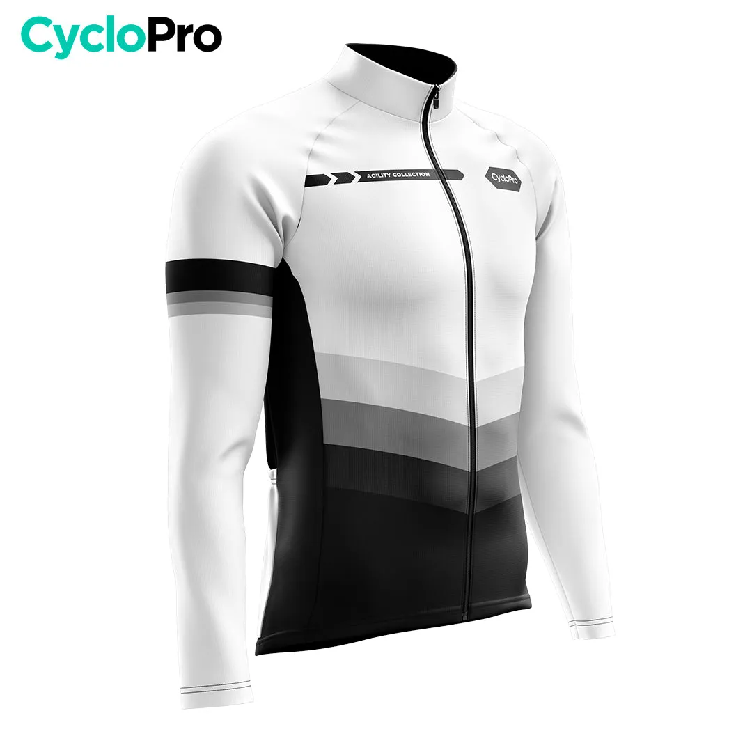 Tenue cycliste hiver Blanche - Agility