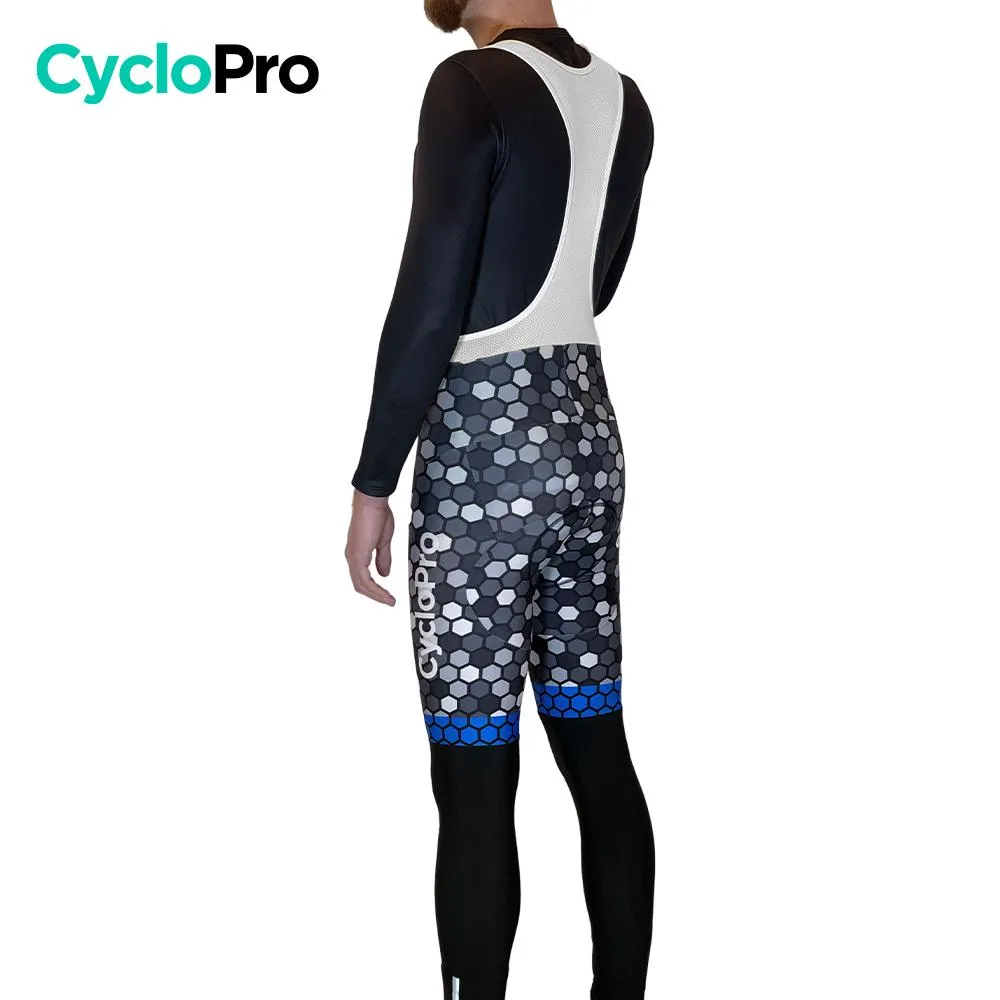 Tenue cycliste hiver Bleue - Atmosphère+