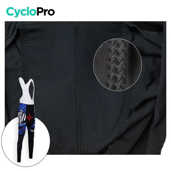 TENUE CYCLISTE HIVER BLEUE - DIRTY+