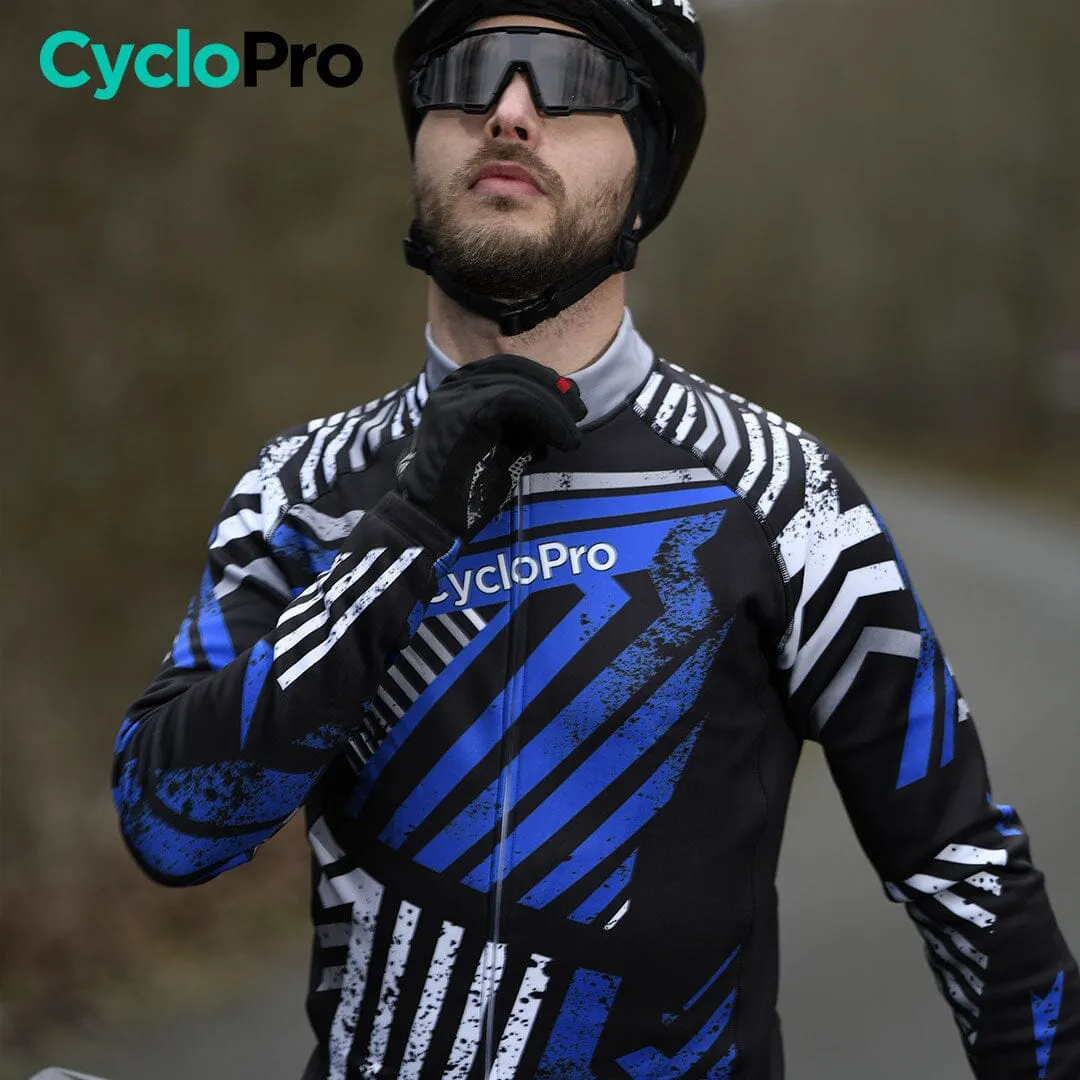 TENUE CYCLISTE HIVER BLEUE - DIRTY+