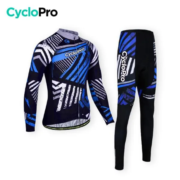 TENUE CYCLISTE HIVER BLEUE - DIRTY+