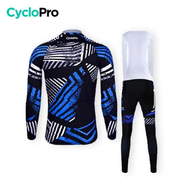 TENUE CYCLISTE HIVER BLEUE - DIRTY+