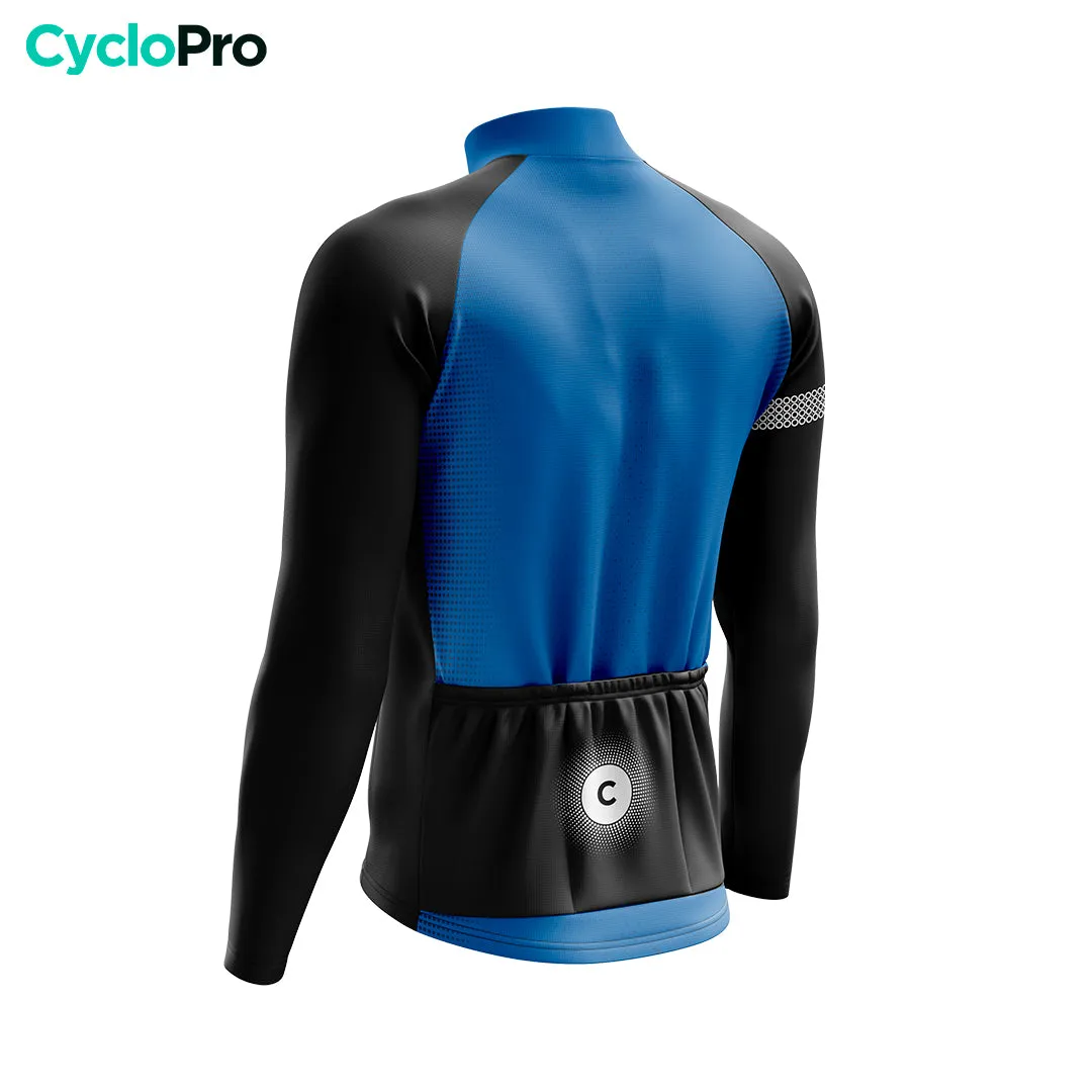 Tenue cycliste hiver Bleue - Eklïps