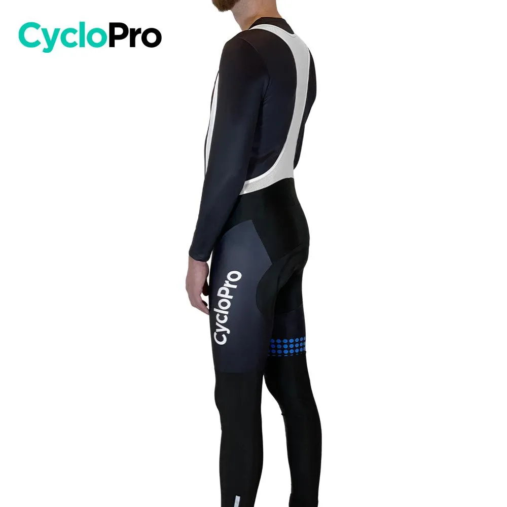 Tenue cycliste hiver Bleue - Liberty+