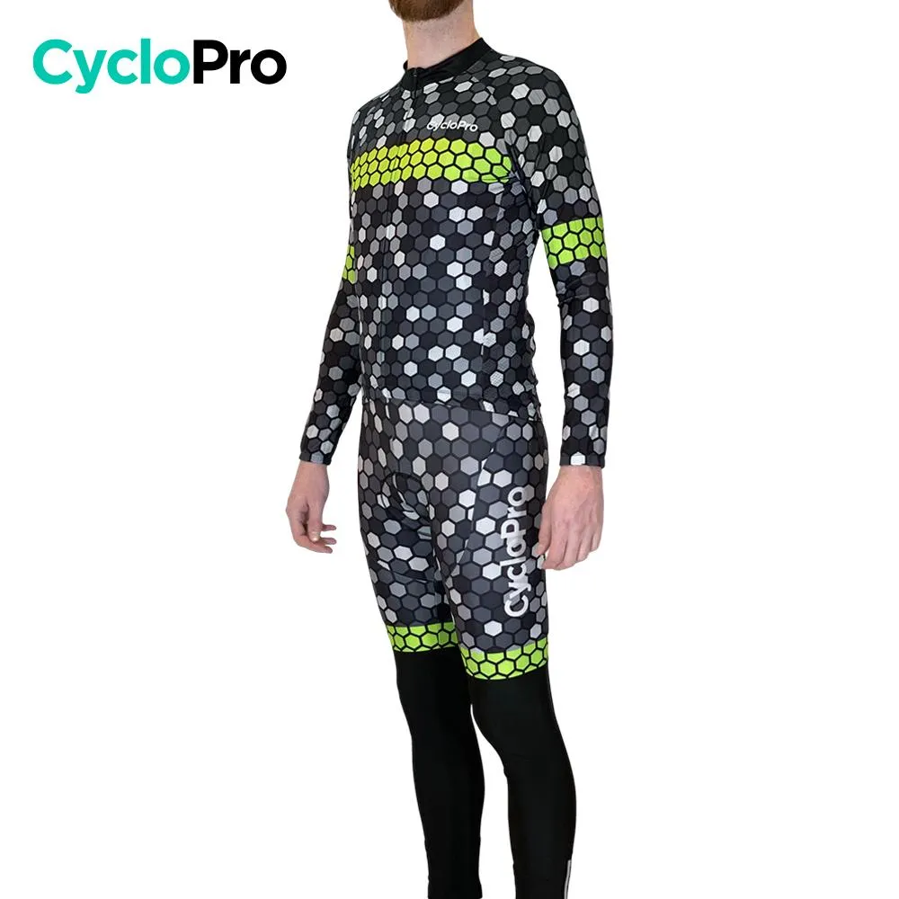 Tenue cycliste hiver Jaune - Atmosphère+