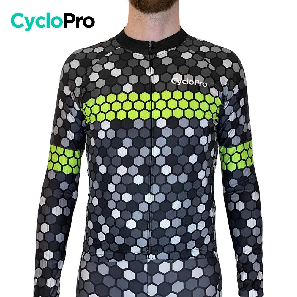 Tenue cycliste hiver Jaune - Atmosphère+