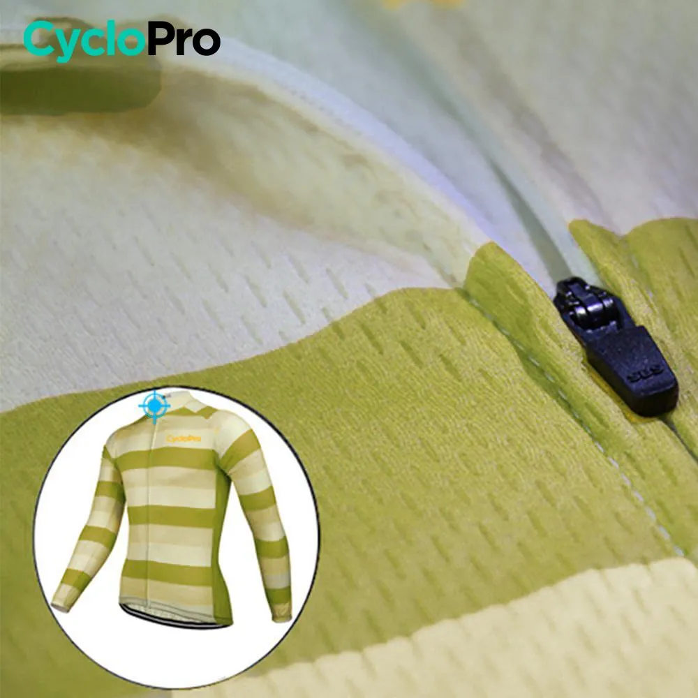 Tenue cycliste hiver Jaune - Evasion+