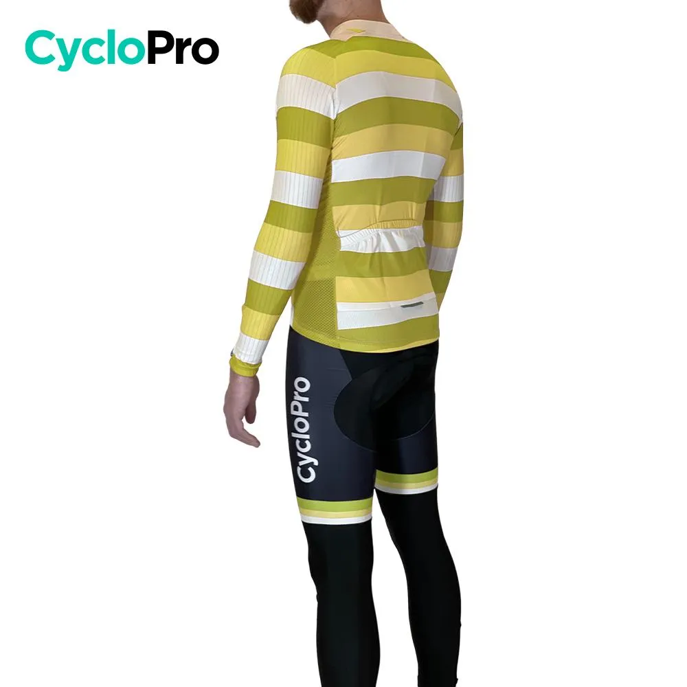 Tenue cycliste hiver Jaune - Evasion+