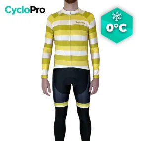 Tenue cycliste hiver Jaune - Evasion+