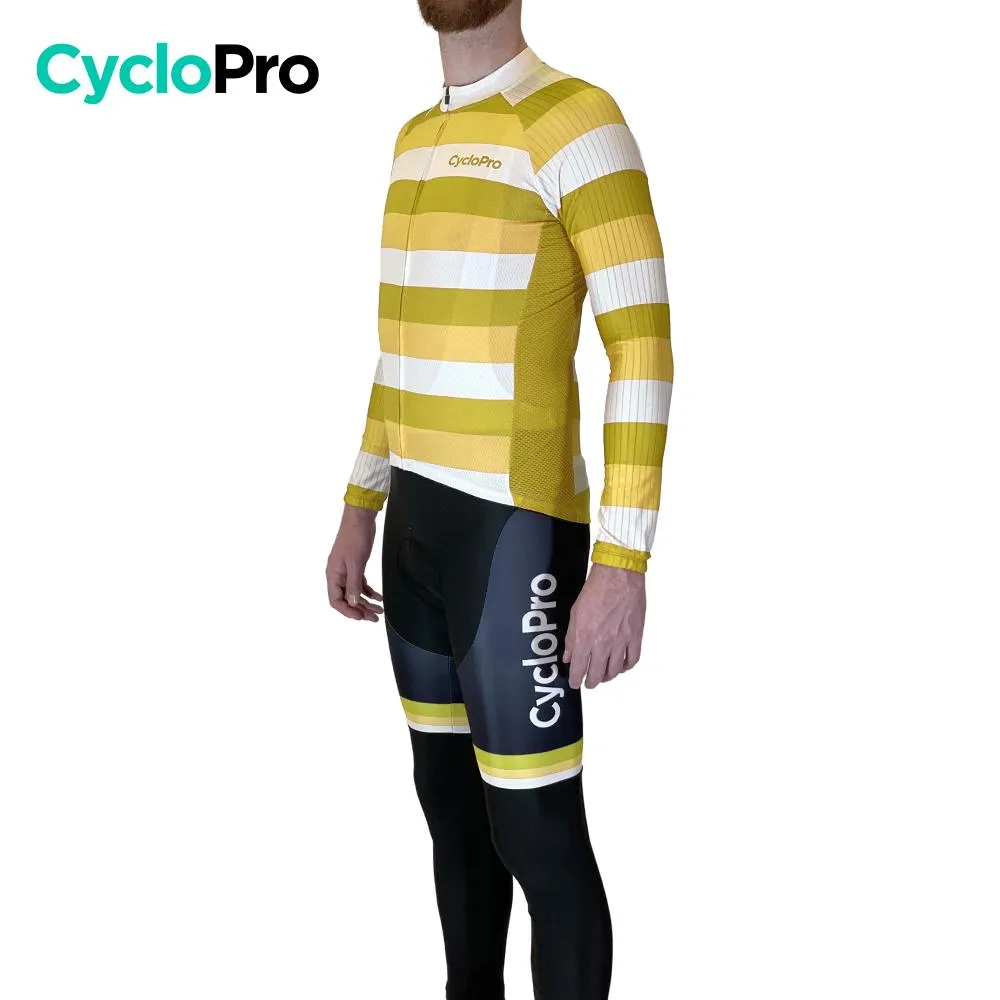 Tenue cycliste hiver Jaune - Evasion+