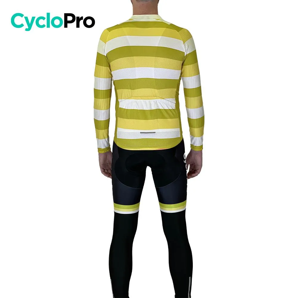 Tenue cycliste hiver Jaune - Evasion+