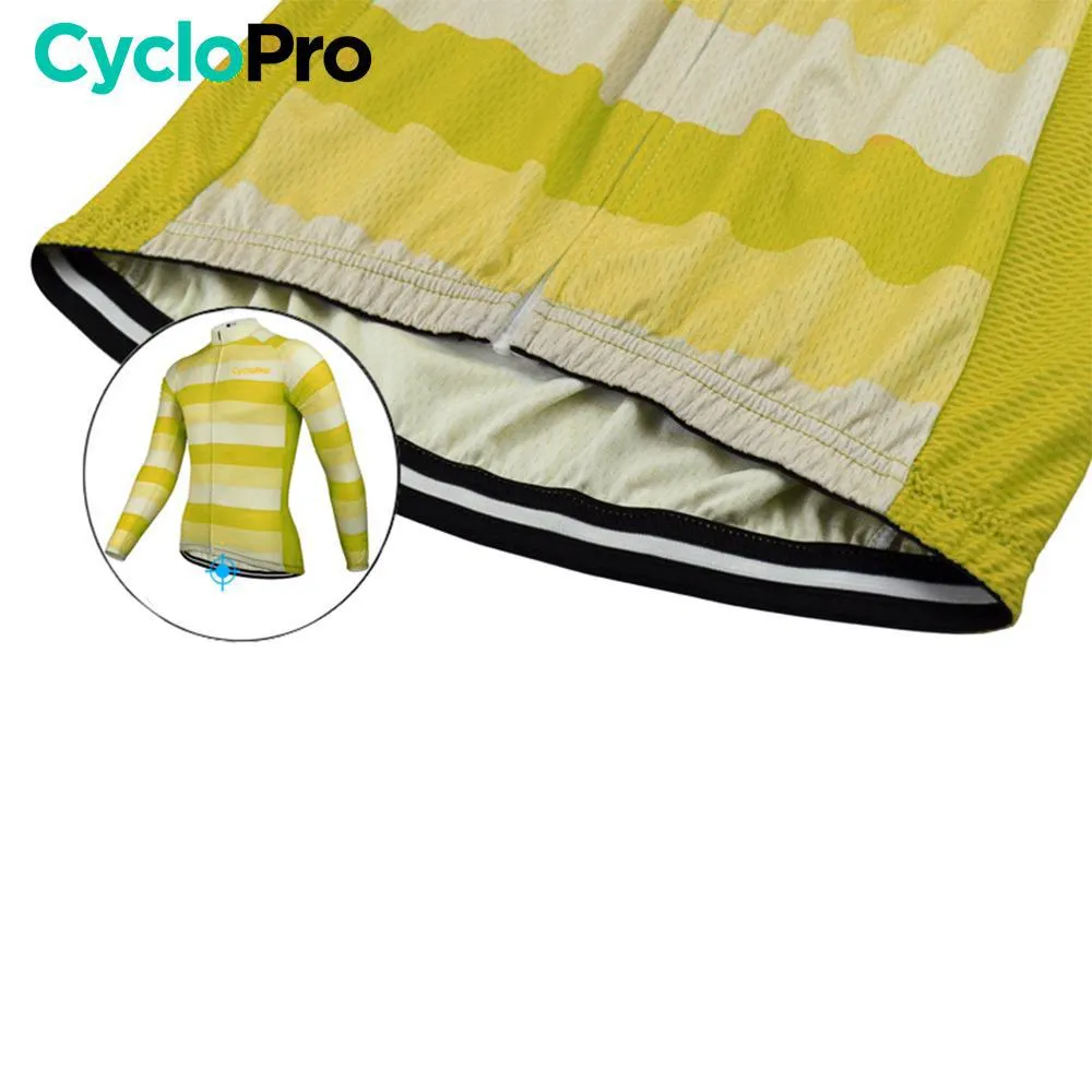 Tenue cycliste hiver Jaune - Evasion+