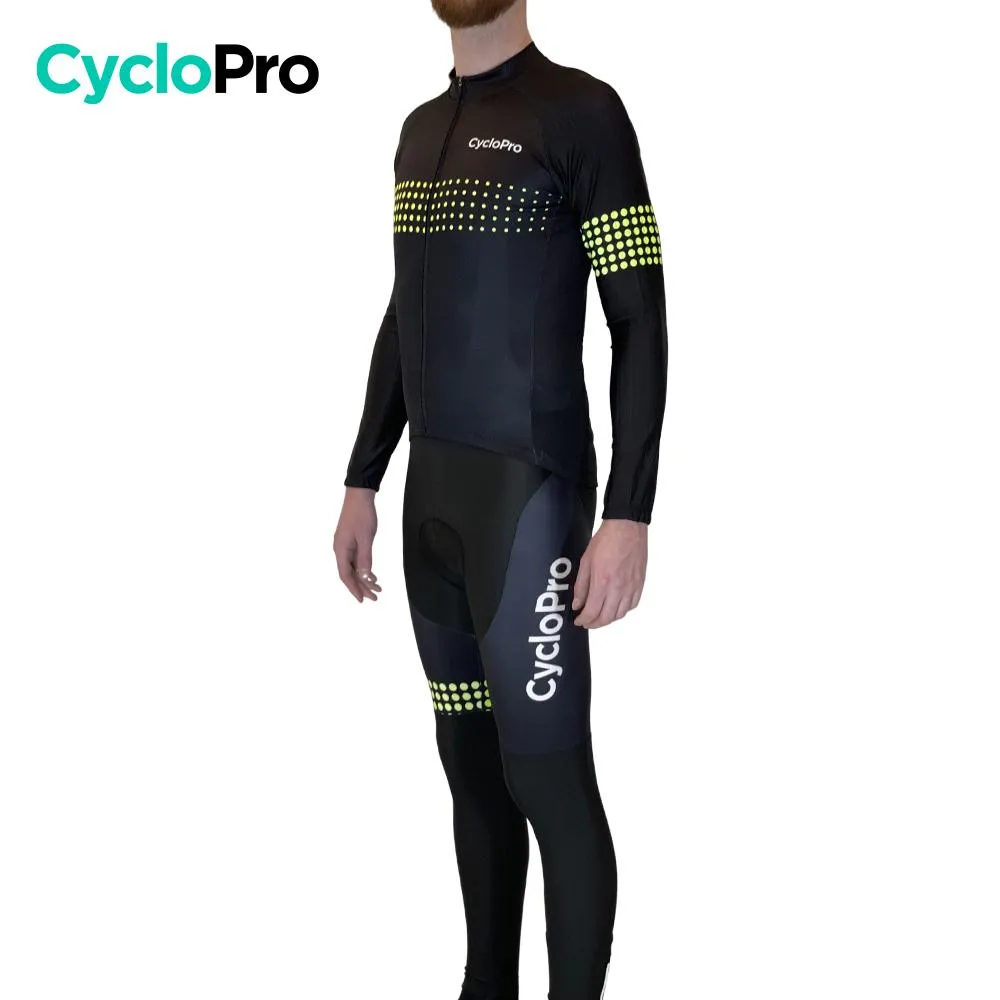 Tenue cycliste hiver Jaune - Liberty+