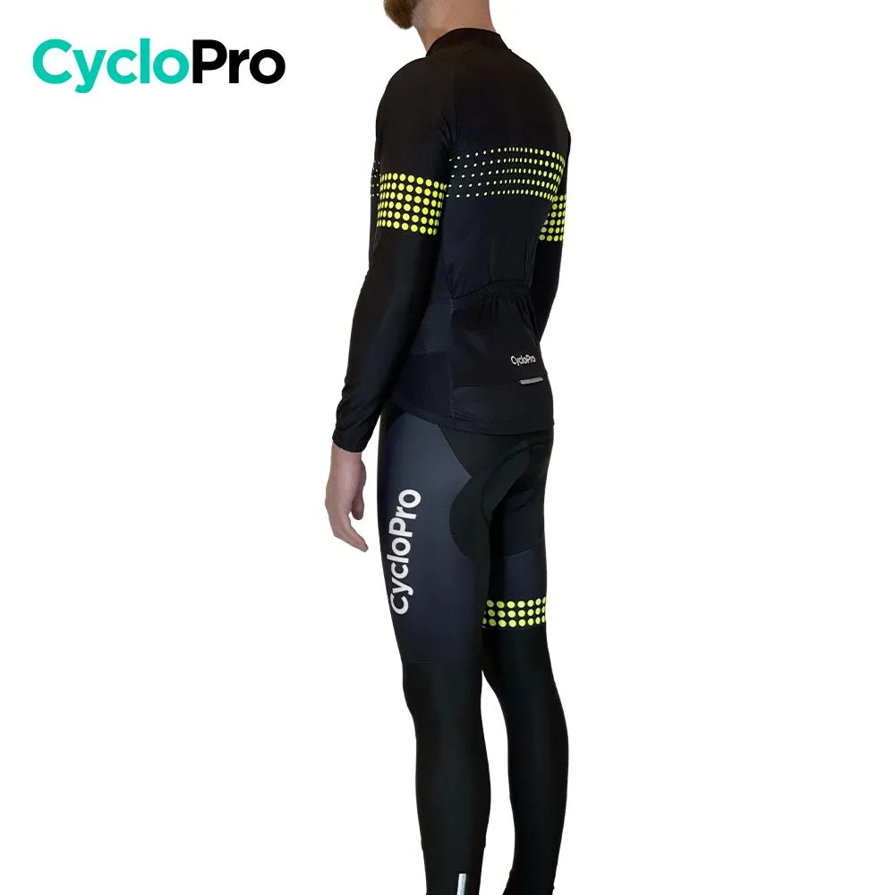 Tenue cycliste hiver Jaune - Liberty+