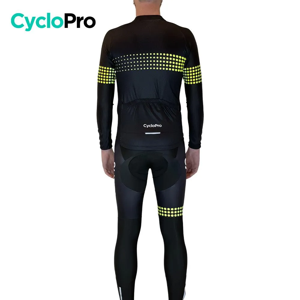 Tenue cycliste hiver Jaune - Liberty+