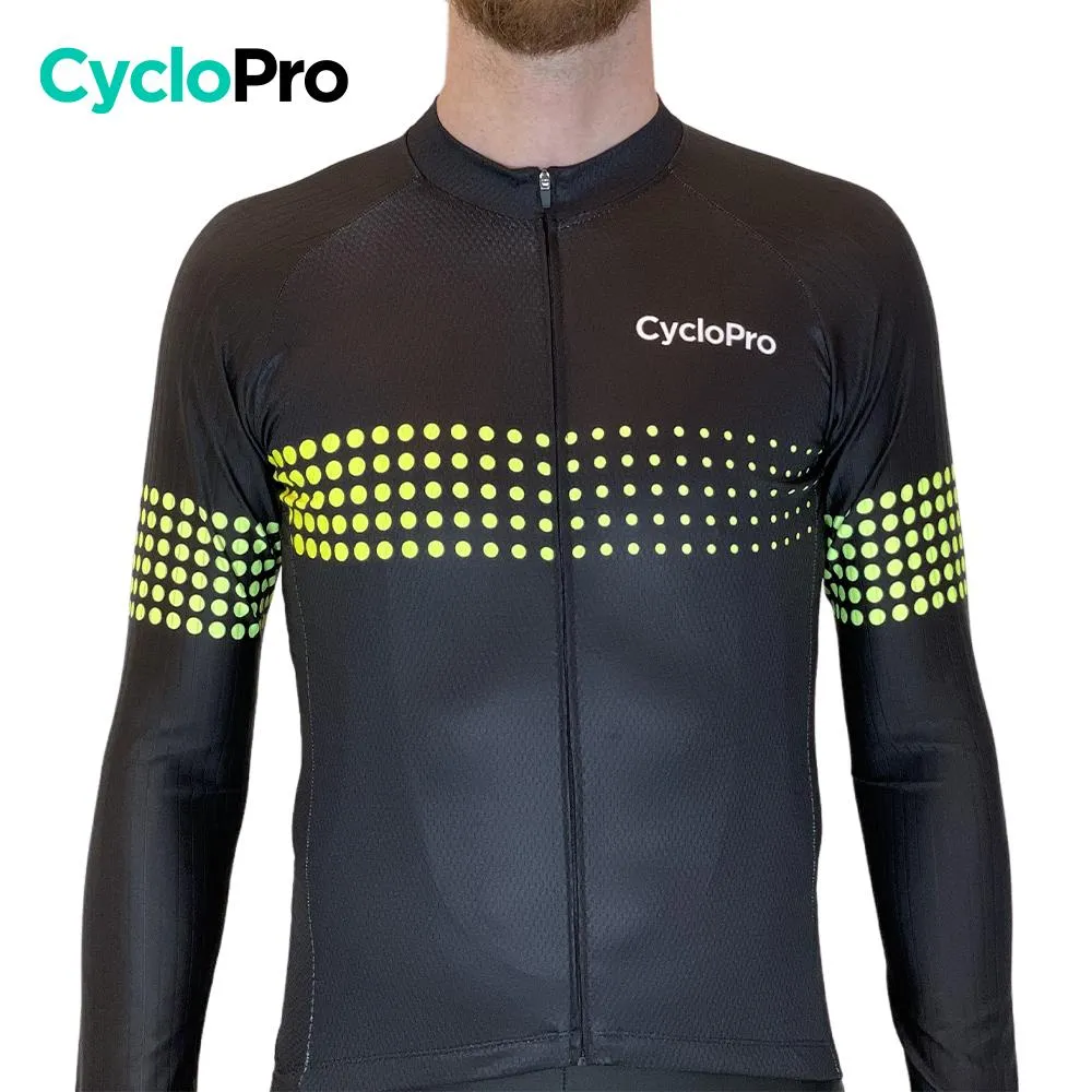 Tenue cycliste hiver Jaune - Liberty+