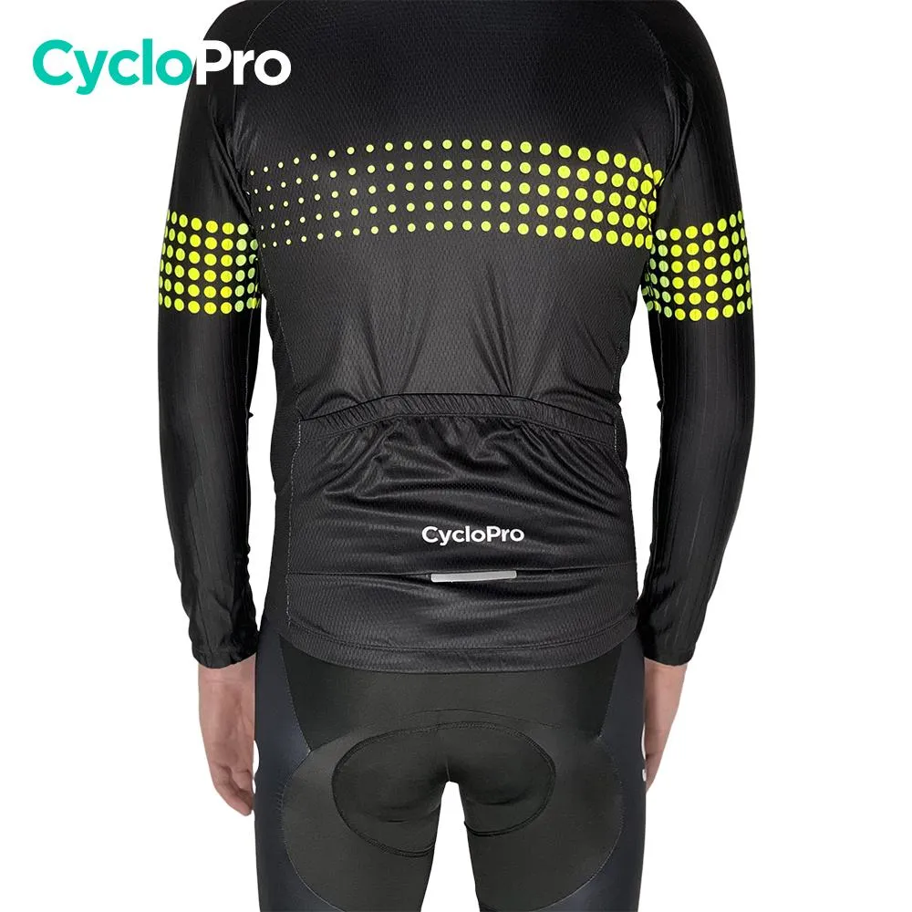 Tenue cycliste hiver Jaune - Liberty+