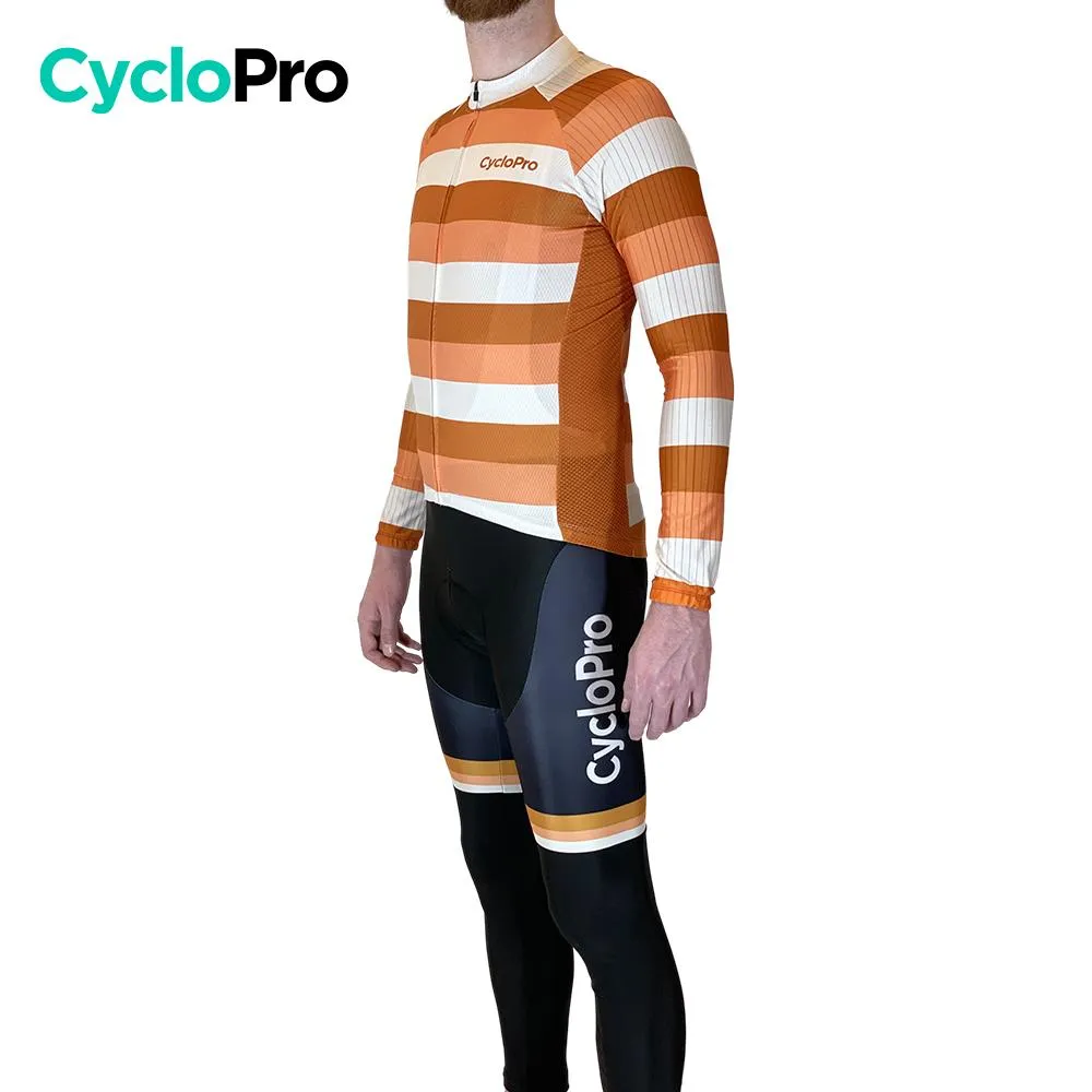 Tenue cycliste hiver Orange - Evasion+