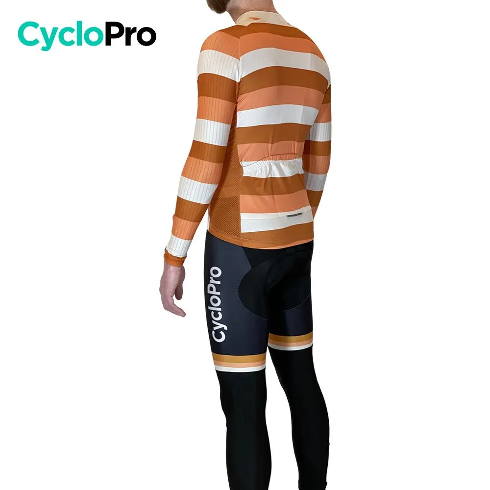 Tenue cycliste hiver Orange - Evasion+