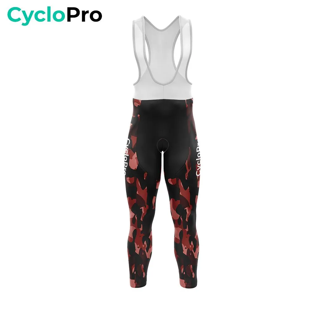 TENUE CYCLISTE HIVER ROUGE - COMMANDEUR