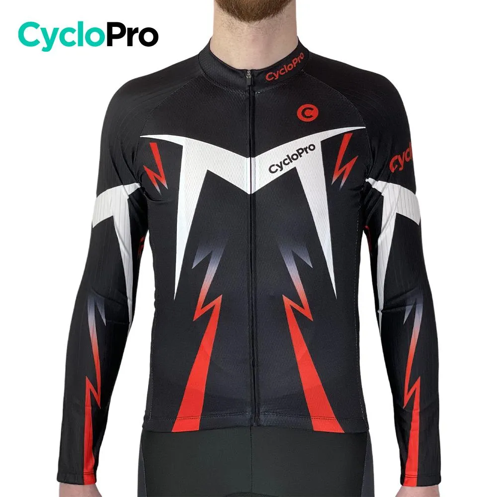 Tenue cycliste hiver Rouge - Confort+