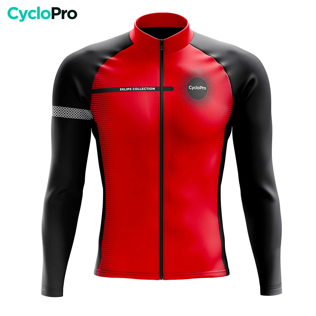 Tenue cycliste hiver Rouge - Eklïps