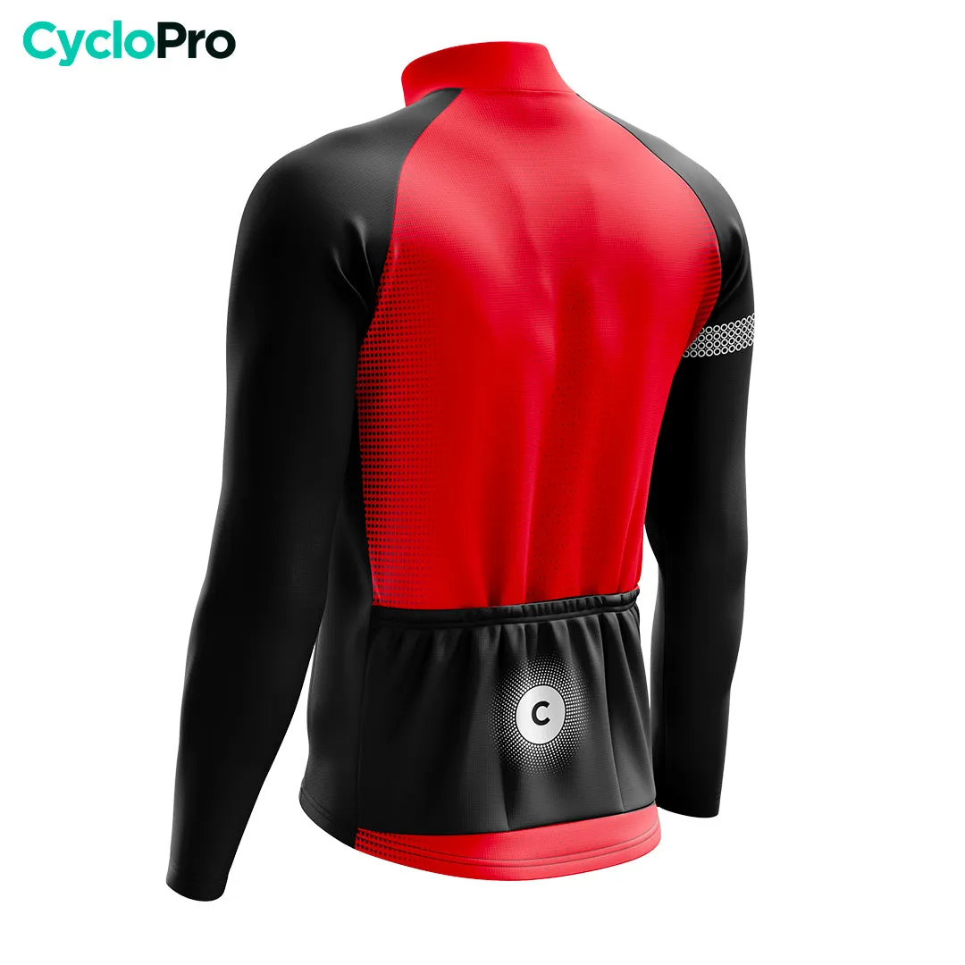 Tenue cycliste hiver Rouge - Eklïps