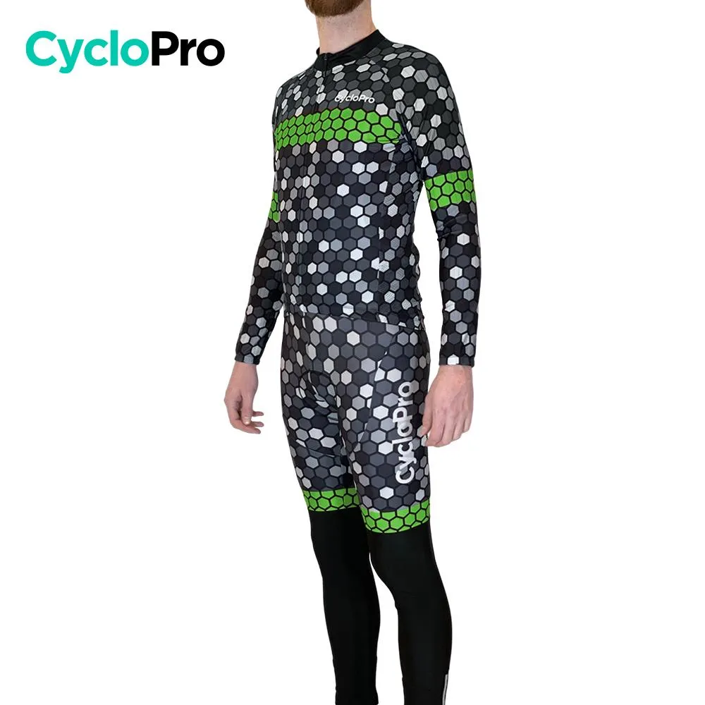 Tenue cycliste hiver Verte - Atmosphère+