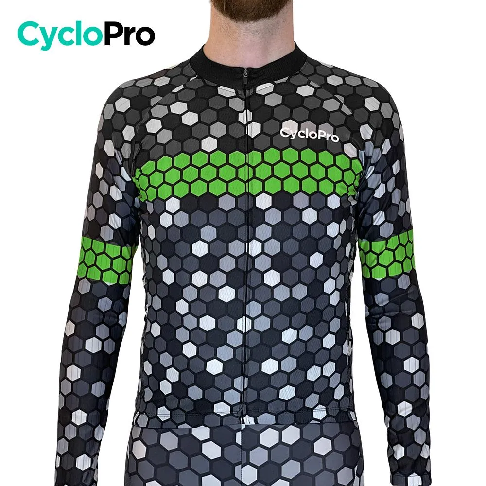 Tenue cycliste hiver Verte - Atmosphère+