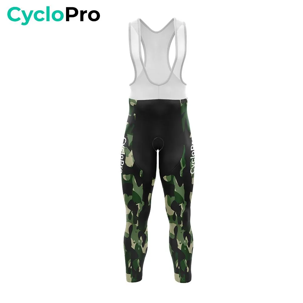 TENUE CYCLISTE HIVER VERTE - COMMANDEUR