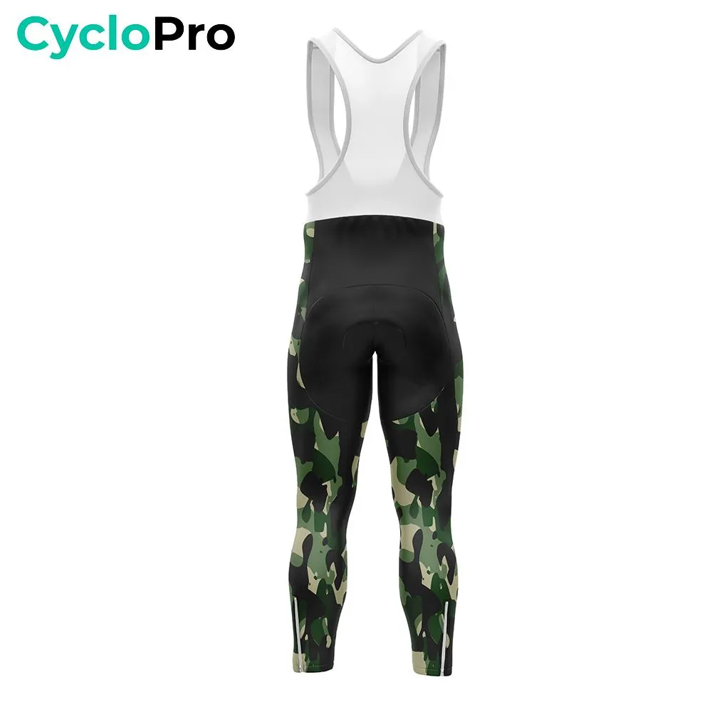 TENUE CYCLISTE HIVER VERTE - COMMANDEUR