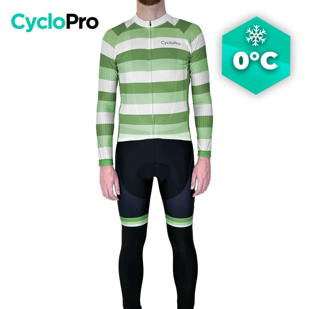 Tenue cycliste hiver Verte - Evasion+