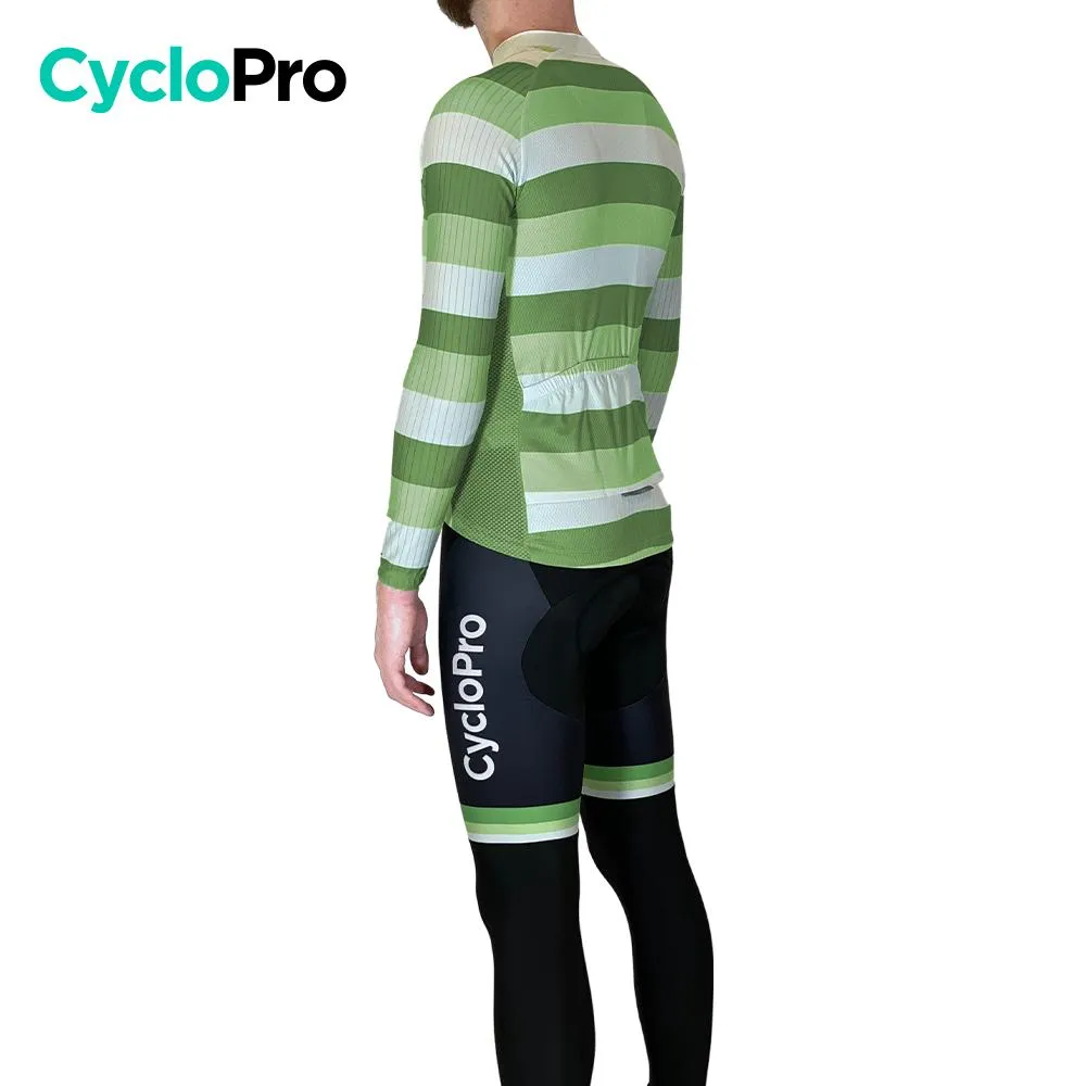 Tenue cycliste hiver Verte - Evasion+