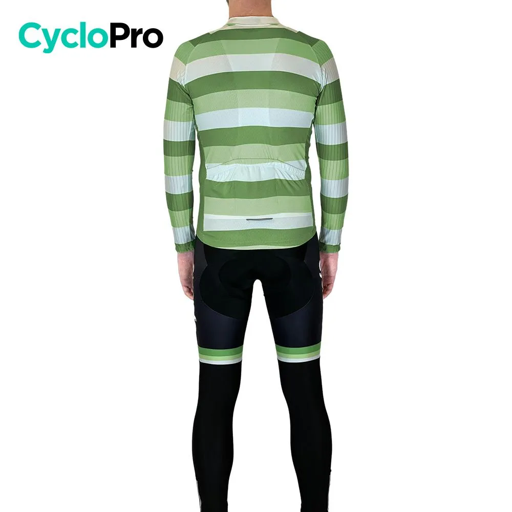 Tenue cycliste hiver Verte - Evasion+