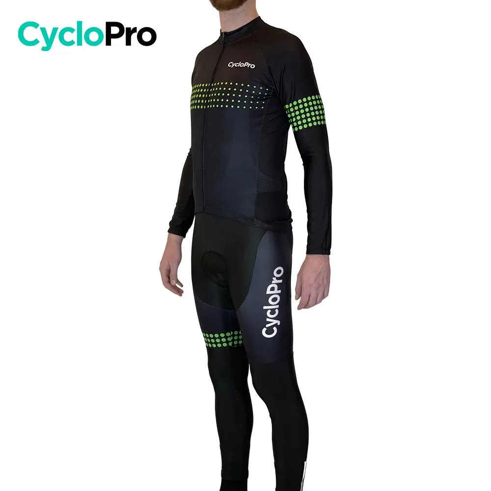 Tenue cycliste hiver Verte - Liberty+