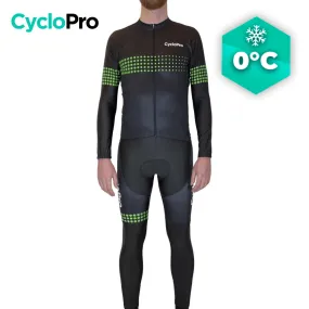 Tenue cycliste hiver Verte - Liberty+