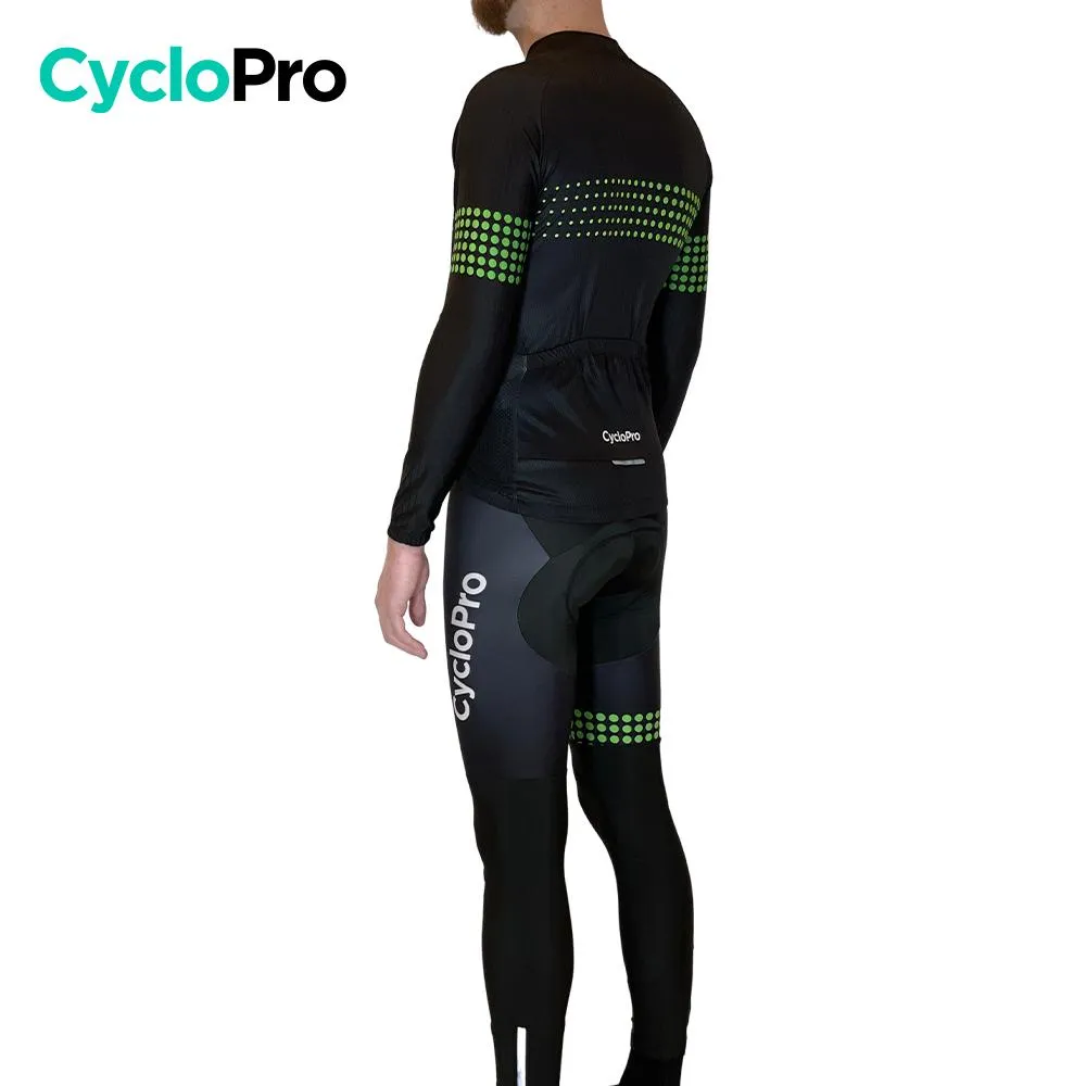 Tenue cycliste hiver Verte - Liberty+