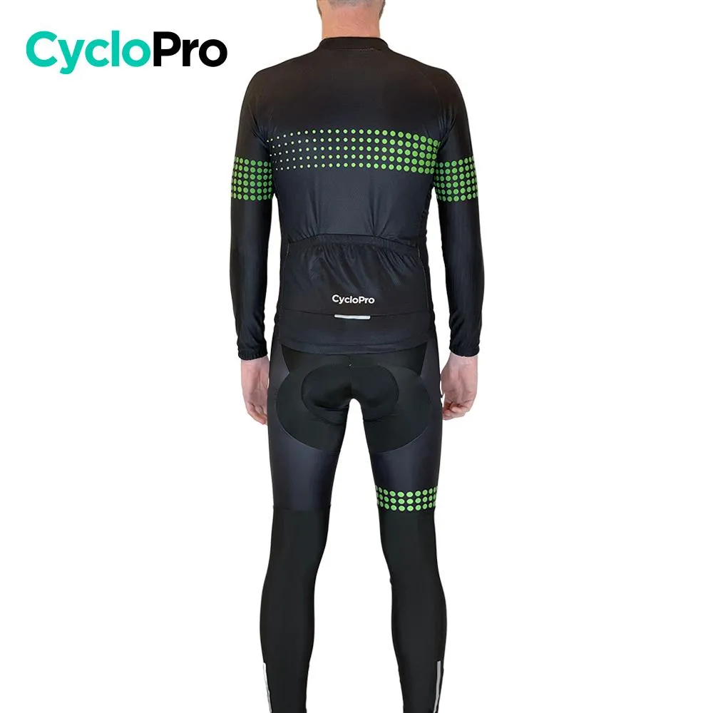 Tenue cycliste hiver Verte - Liberty+