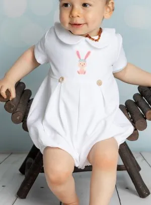 Tenue Pâques bébé et petit garçon barboteuse