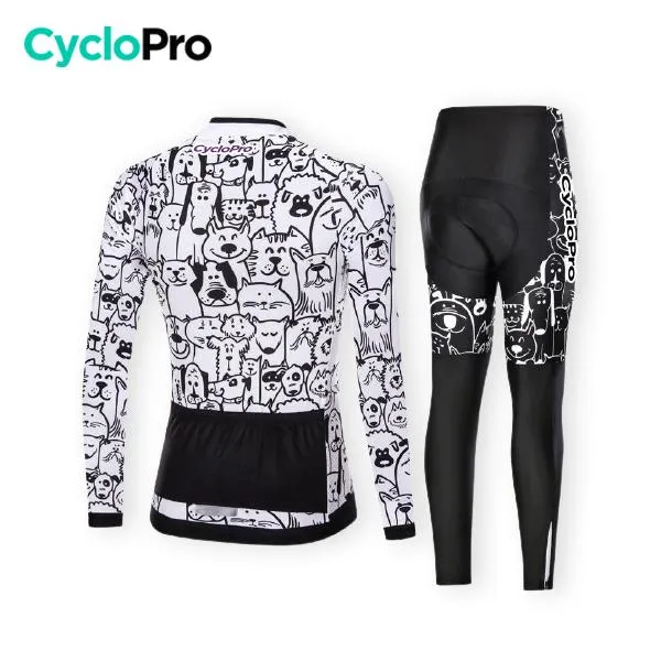 TENUE VÉLO FEMME AUTOMNE - PETS+