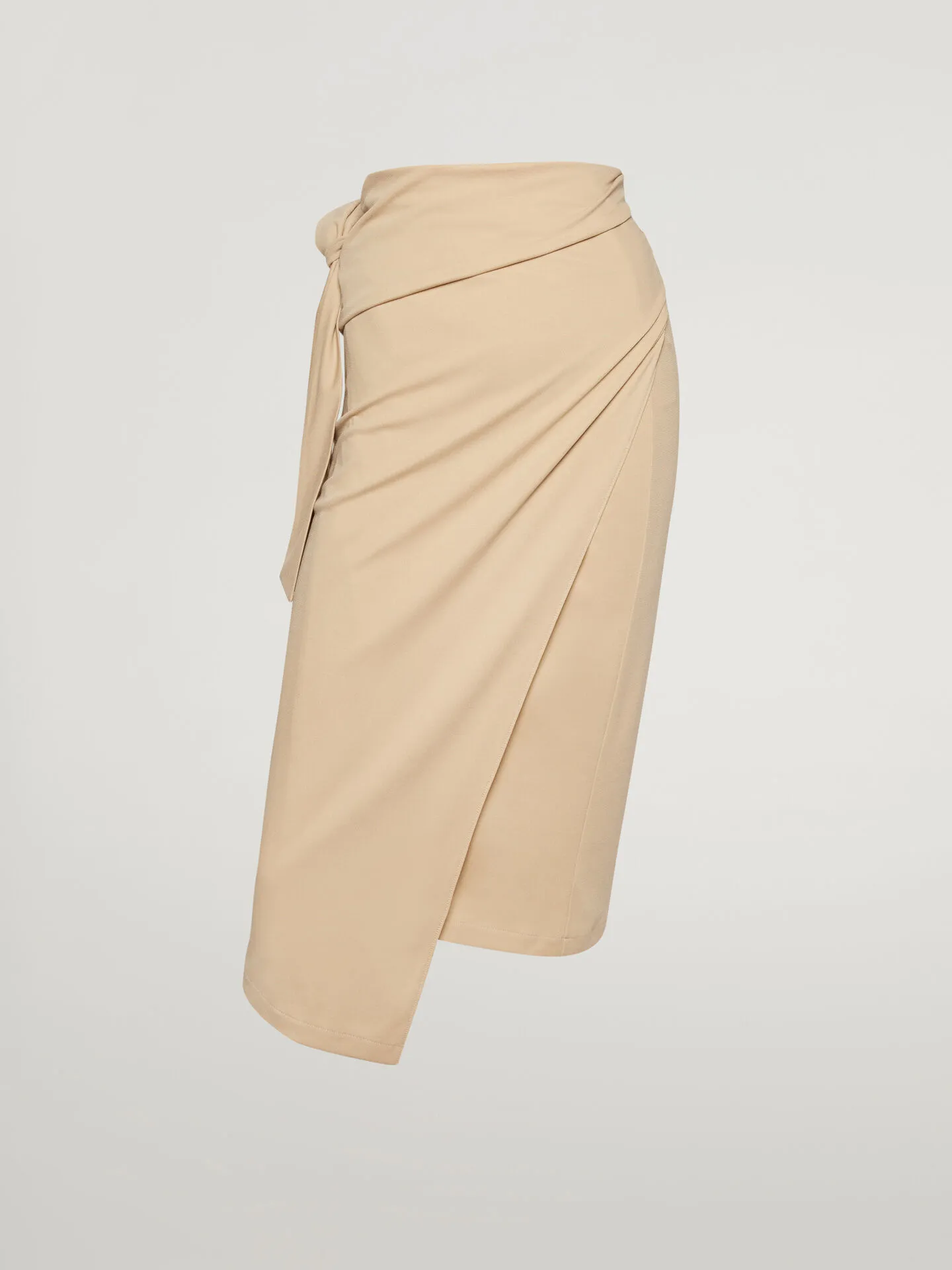 The Origami-Drape Wrap Skirt