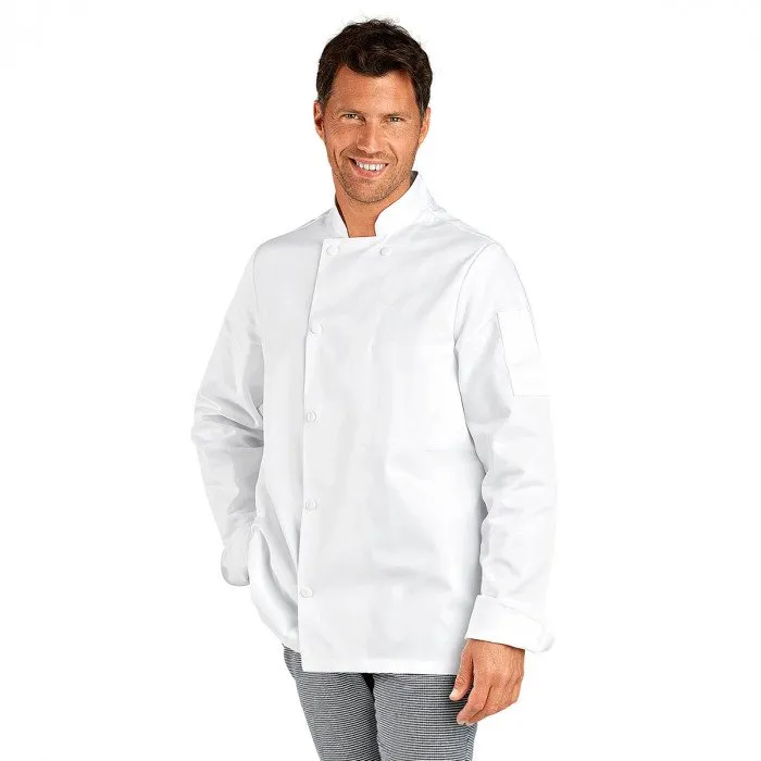 Veste de cuisine manches longues 100% coton PAUL