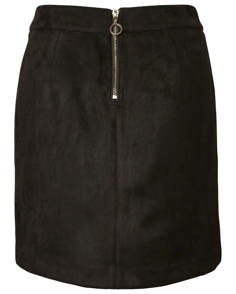 VMDONNADINA FAUXSUEDE SHORT SKIRT NOOS